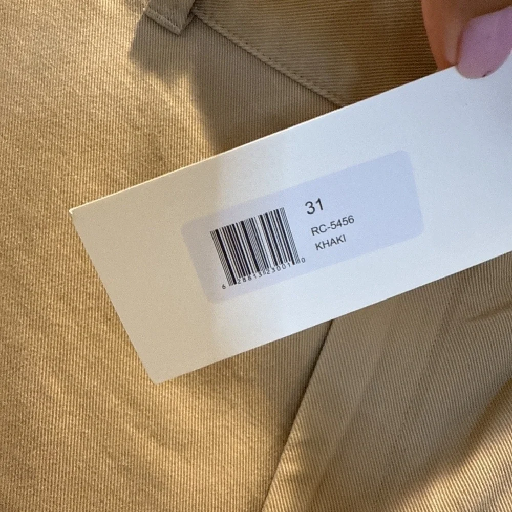 Reigning Champ Cotton Chino Ivy Pant – Vault Khaki Size 31